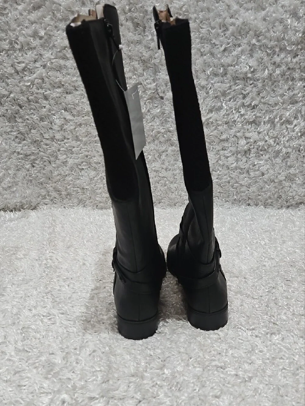 Wide Calf Black Knee-High Women's Boots Life Stride Flex